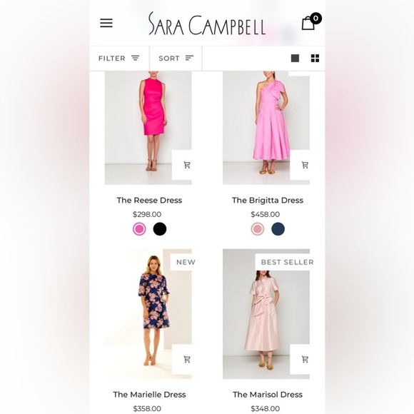 Sara Campbell dress women size 6 , coral,classy,lined, chic,dress.Career,event - Picture 12 of 12